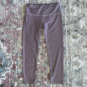 Noli yoga mauve cropped leggings